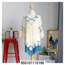 Crochet Fringe Hem Summer Top product photo for summer fashion wholesale and boutique styling