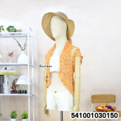 เสื้อคลุมถักโครเชต์ เสื้อคลุมไหมพรม Thai handmade cotton crochet vest, sleeveless and free-size.