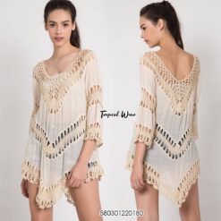 เสื้อถักโครเชต์ ชายสามเหลี่ยม-580301220180 - Image 4