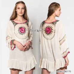 เสื้อไปทะเล ลายกุหลาบ