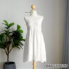 มินิเดรสลายดอกไม้สีขาว-640333130210 - White
