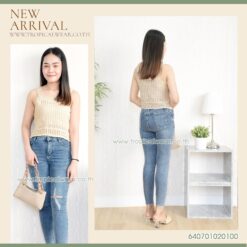 เสื้อแขนกุดฉลุลาย-640701020100 - Image 6