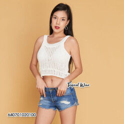 เสื้อแขนกุดฉลุลาย-640701020100 - Image 2
