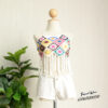 เสื้อครอปถักโครเชต์ ชายพู่ - 650601200130 - White