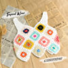 เสื้อกล้ามครอปถักโครเชต์ชายหยัก - 650801110140 - White