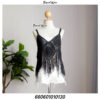 เสื้อสายเดี่ยวถักโครเชต์เว้าหลัง - 660601010130 - Black