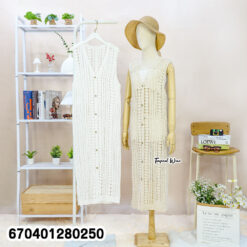 เสื้อคลุมถักโครเชต์ ลายหัวใจ - 670401280250