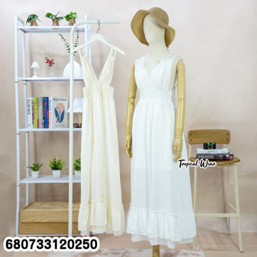 Everyday cotton maxi dress for women free size