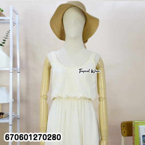 ชุดเดรสแต่งระบายสไตล์เกาหลี – 670601270280 - Image 4
