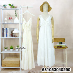 Maxi Dress ชุดเดรสสายเดี่ยว – 681033040290