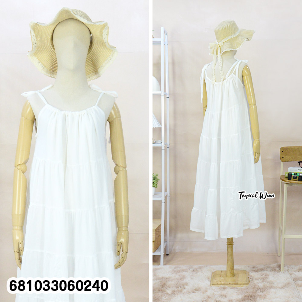 มินิเดรสสายเดี่ยวสไตล์เกาหลี – 681033060240