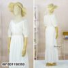 Sweet Eyelet Lace Maxi Dress for Summer เดรสยาวลูกไม้ฉลุ ลุคหวานใส่หน้าร้อน-681201150350