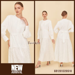 Bohemian long sleeve maxi dress for everyday summer fashion available in black and white.