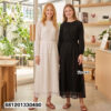 free size long sleeve summer maxi dress breathable lightweight resort wear fashion