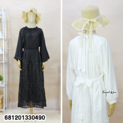 Elegant Long Sleeve Lace Maxi เดรสยาวแขนยาว ดีเทลลูกไม้ ลุคเอลิแกนซ์-681201330490