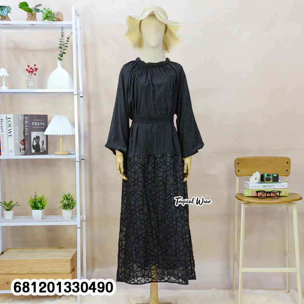 free size long sleeve summer maxi dress breathable lightweight resort wear fashion