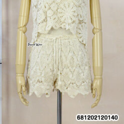 free size cotton lace summer shorts breathable boho casual fashion