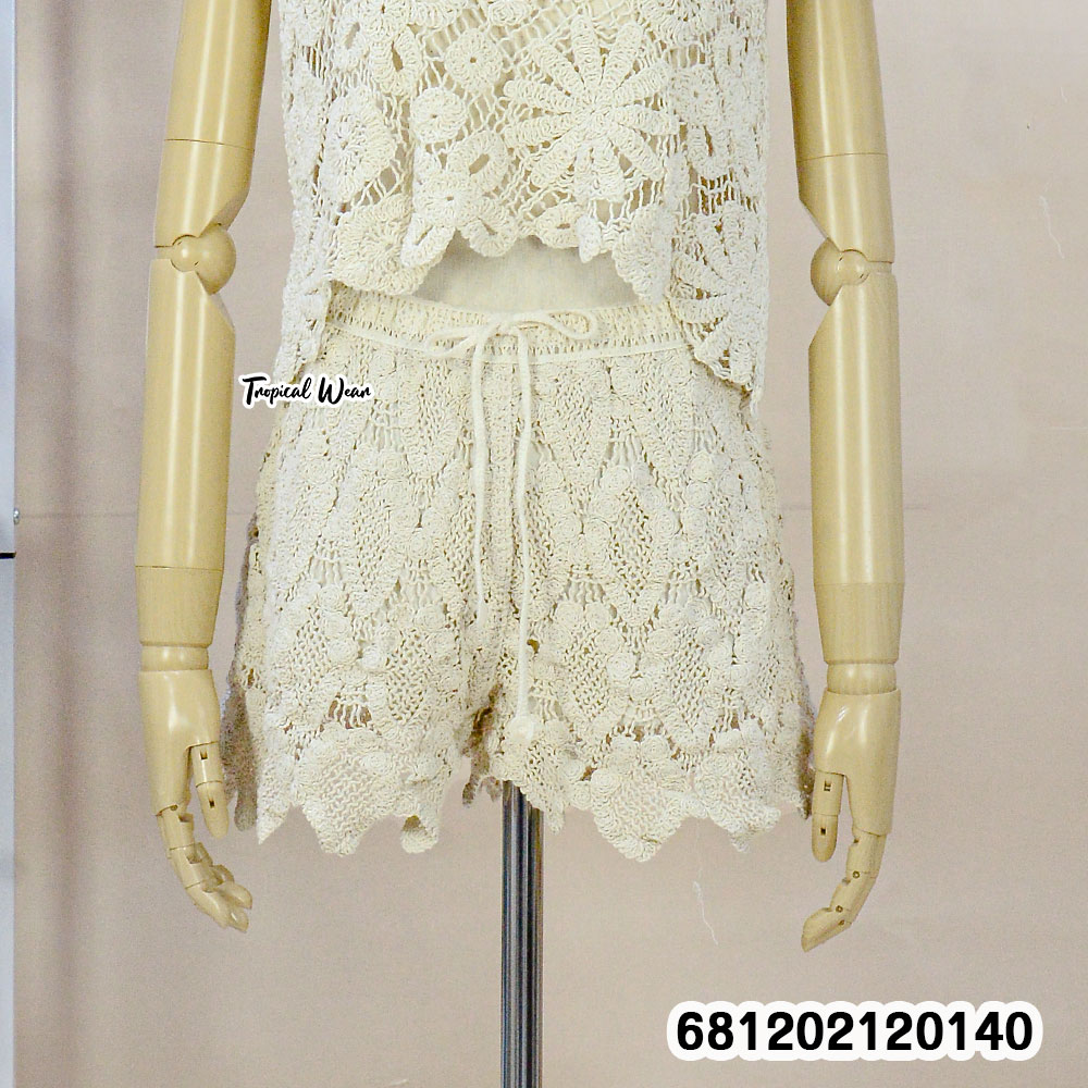 free size cotton lace summer shorts breathable boho casual fashion