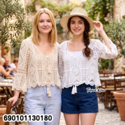 free size crochet style boho top lightweight breathable summer beachwear fashion