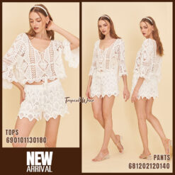 free size crochet style boho top lightweight breathable summer beachwear fashion