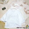 free size cotton embroidered summer blouse lightweight breathable casual beachwear top for hot weather