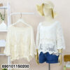 Boho Lace Overlay Blouse เสื้อคลุมลูกไม้สไตล์โบโฮ-690101150200