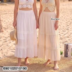 free size cotton boho summer crop top lightweight breathable resort blouse