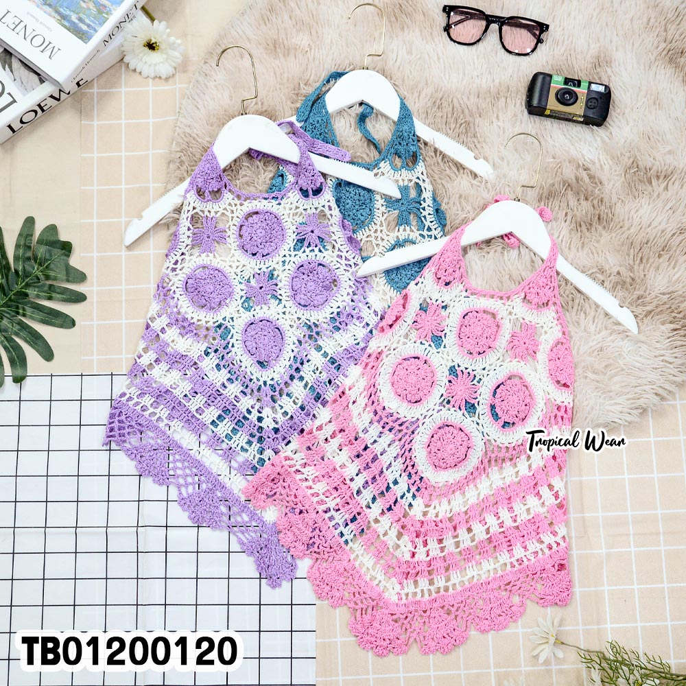 เสื้อเอี๊ยมถักโครเชต์-TB01200120 - Image 6