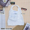 Coastal Breeze Crochet Market Bag กระเป๋าถักโครเชต์สไตล์ชายทะเล - 690617010150 - White