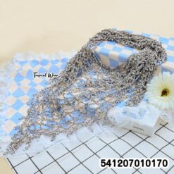 Beaded Mesh Cape Shawl ผ้าคลุมไหล่ตาข่ายปักมุก - 541207010170 - Image 7