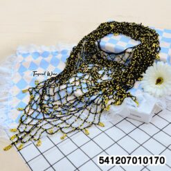 Beaded Mesh Cape Shawl ผ้าคลุมไหล่ตาข่ายปักมุก - 541207010170 - Image 6